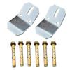 Stainless Steels Urinal Wall Bracket Replacement Urinal Installation Bracket Base Sink Bracket with Screws Enduring
