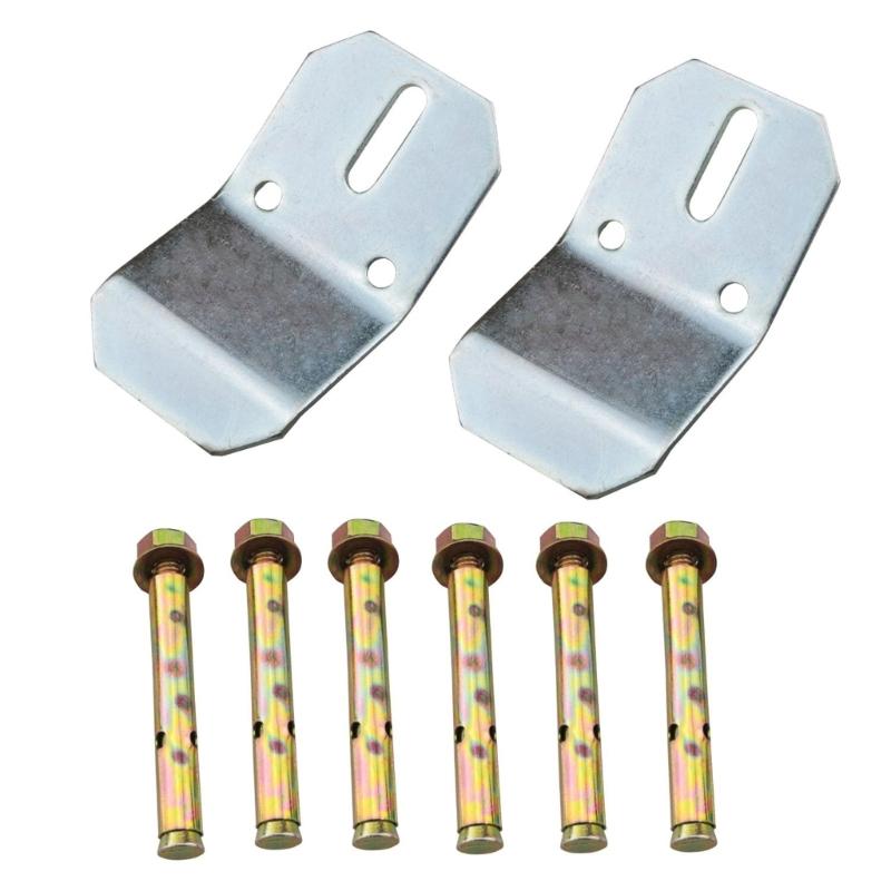 Stainless Steels Urinal Wall Bracket Replacement Urinal Installation Bracket Base Sink Bracket with Screws Enduring