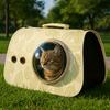 Breathable Space Capsule Pet Carrier Classic Cat Carrying Bag Pet Carry Backpack  Outdoor Travel