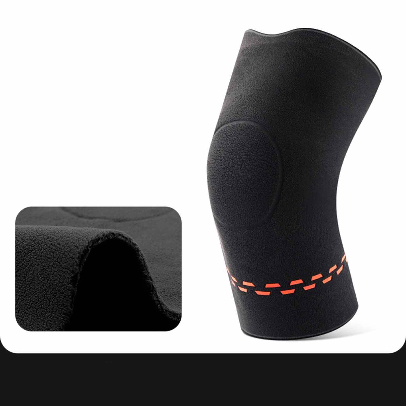 Cold-Proof Double-Sided Knee Pads – Thickened Warm Heat-Storing Knee Gear for Outdoor Sports & Winter Activities L