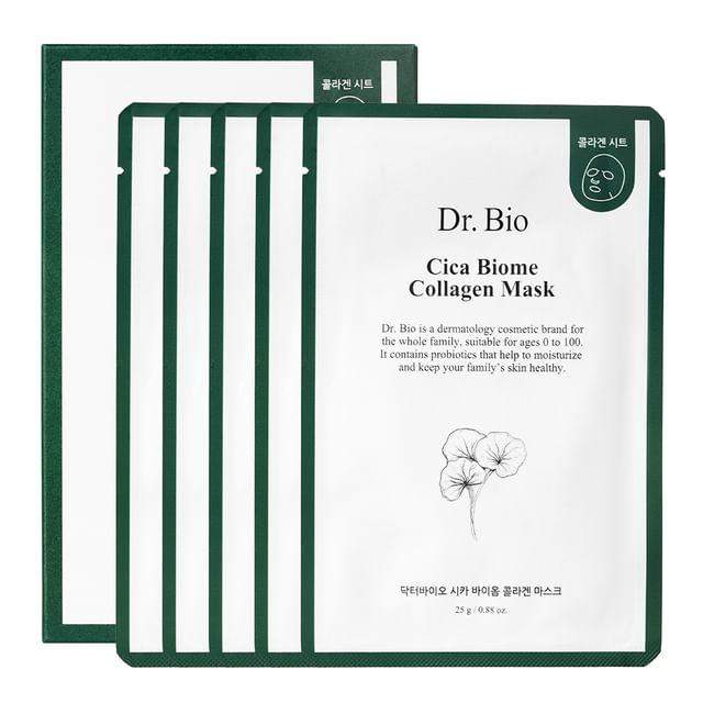 Dr. Bio - Cica Biome Collagen Mask Set 25g x 5 sheets