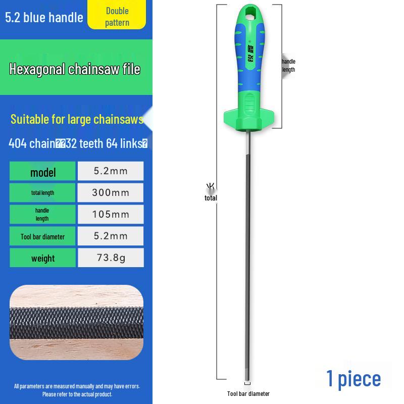 Sechskant Kettensägenkettenschleife Werkzeug - Handgeführter Sägezahnschärfer