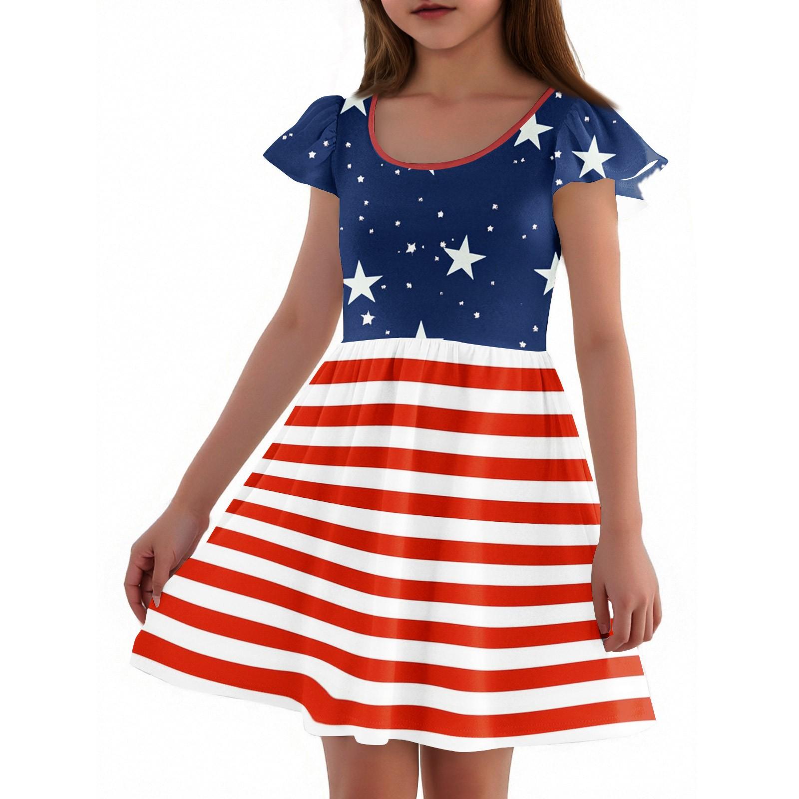 

Девочки Платье с рукавами для малышей Платья Повседневные платья для вечеринок и школ Одежда для девочек 140 тёмно-синий