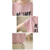 DIMANAF 2026 Plus Size Summer Women T-Shirts Casual Lady Tops Tunic Shirt Printing Oversize Loose Tees Cotton