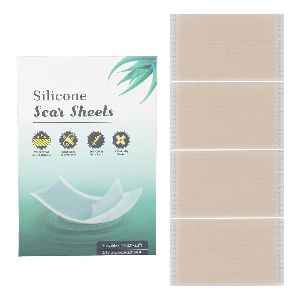 Silicone Scar Removal Sheets Professional Gel Scar Patch C Section Keloid Scar Removal Stretch