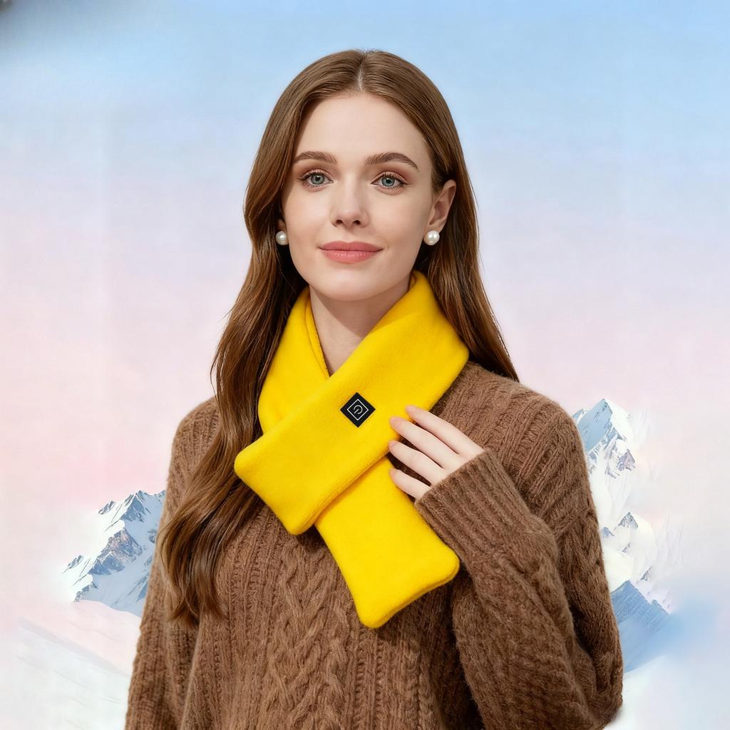 Electric Scarf, Smart Usb Charging Heating Scarf, Winter Electric Heating Scarf, Shoulder Pads and Neck Warmers Home Heaters