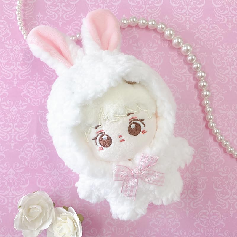 Flauschiges Plüsch-Kigurumi (10cm Hase) Weiß von g.triger, für Oshi-Nui (Plüschtiere) [Produktcode]