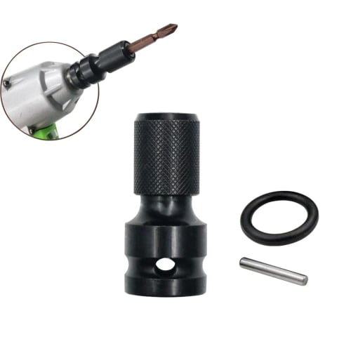 

Sleeve adapter, hex wrench socket adapter for impact wrenches, made of impact-resistant tool steel, compatible with bits and Torx sockets, ideal for c