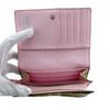 COACH compact Op art PVC Bifold Wallet beige PVC Used