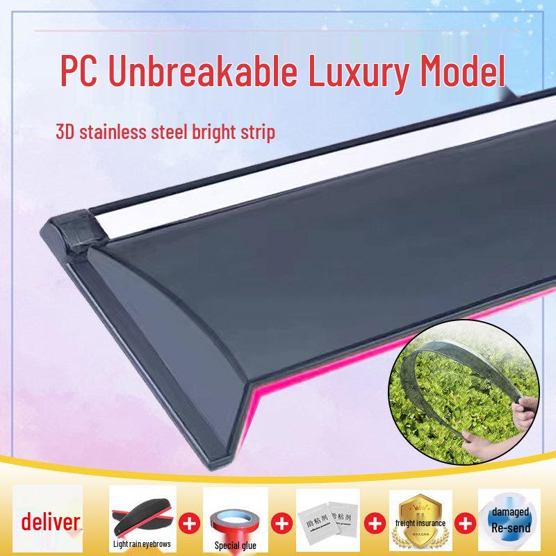 Rain Guards for BYD Qin PLUS, Qin EV, and Qin Pro Car Windows