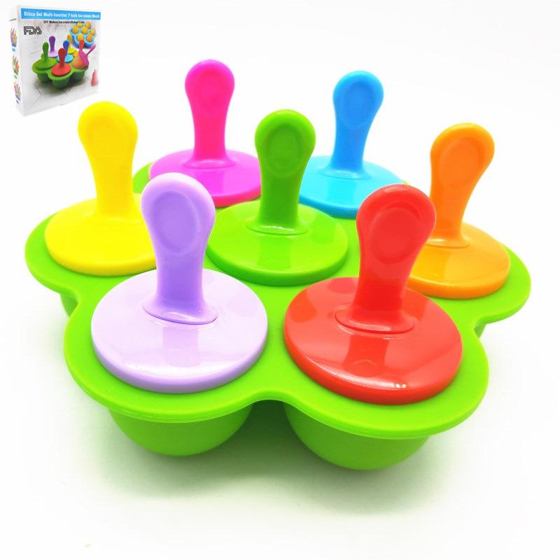 Creative Multi-purpose 7-hole Popsicle Mold