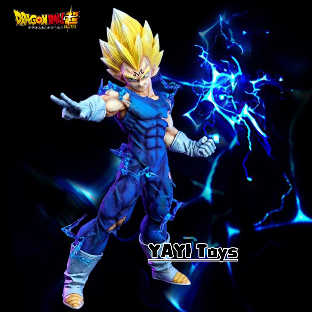 Fashnics Unisex 26.5Cm Dragon Ball Z Majin Vegeta Anime Action Figure Collectible Statue Decoration Gifts Pvc Model Toys