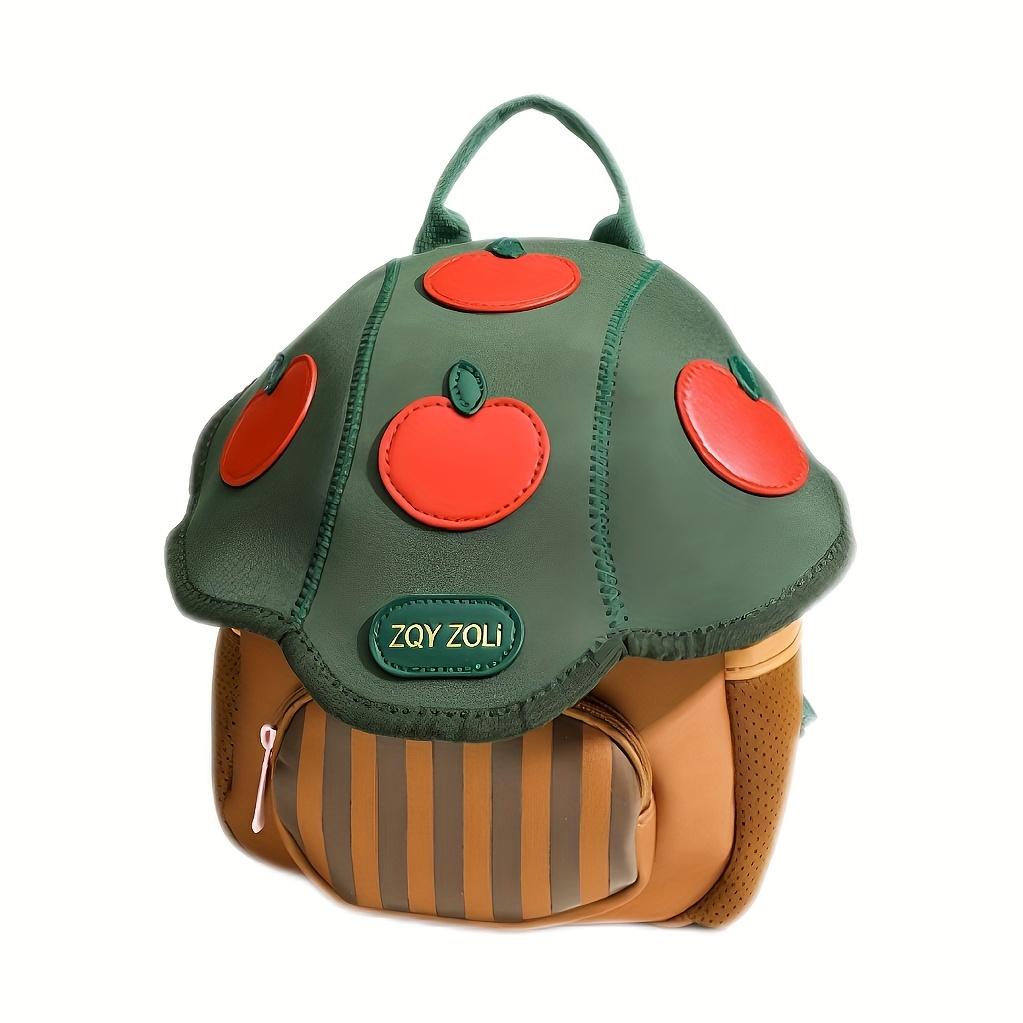 Mini Cute Mushroom Backpack, Stylish  Trendy Youngsters Backpack