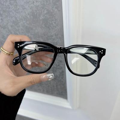 Fashion Stylish Square Eyeglasses Frames Women Men Transparent Clear Brand Designer Optical Cute Frame