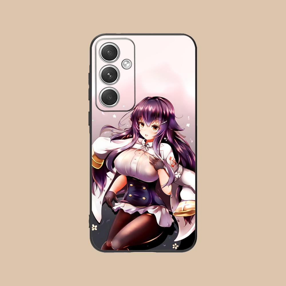 Azur Lane Azuma Mobile Phone Case for Samsung Galaxy S25 S24 S23 S22 S21 S20 Note20 Plus FE Ultra Colour Protective Luxury Cover