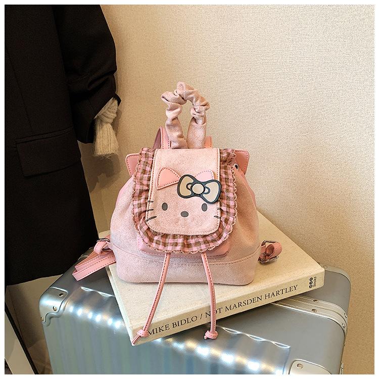 Autumn/Winter Retro Kitty Backpack New Fashionable, Cute, Versatile Rear Backpack Super Hot Mini Backpack