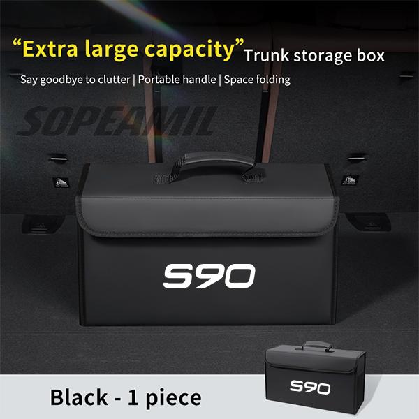 Volvo XC40 XC60 XC70 XC90 V40 V50 V60 V70 V90 S40 S60 S80 S90 C70 Car Trunk Storage Box Organizer Foldable Stowing Tidying Bag