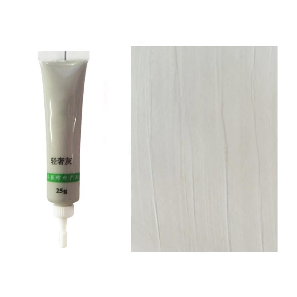Holzmöbel-Reparaturpaste, Holzboden, Tisch, Tür, Schrank, Kratzer-Entferner, Reparaturfarbe, 27 Farben, Wachs für Möbel, 25 g