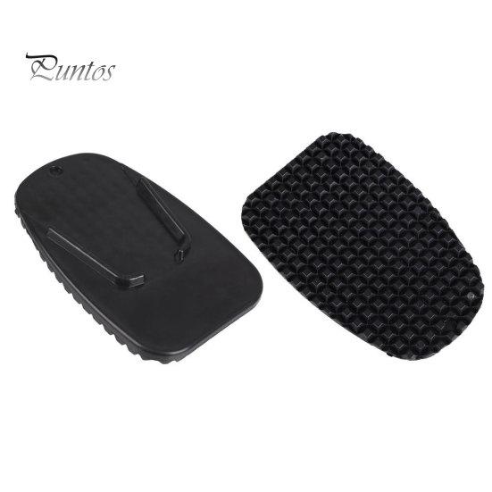 Motorcycle Side Kickstand Non-Slip Plate Base Parking Stand Plastic Support Pad