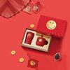 SMILEY Red Charm Stainless Steel Insulated Bottle Set