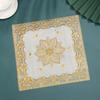 30CM Gold-Stamped Non-Slip Insulated Table Mat - Round/Square