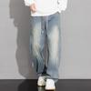 Trendige Herrenjeans mit lockerer Passform, geradem Bein und weitem Schnitt