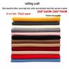 High-End Women's Wool Scarf - Cashmere Feel, Solid Color, Autumn/Winter, Unisex Versatile Shawl
