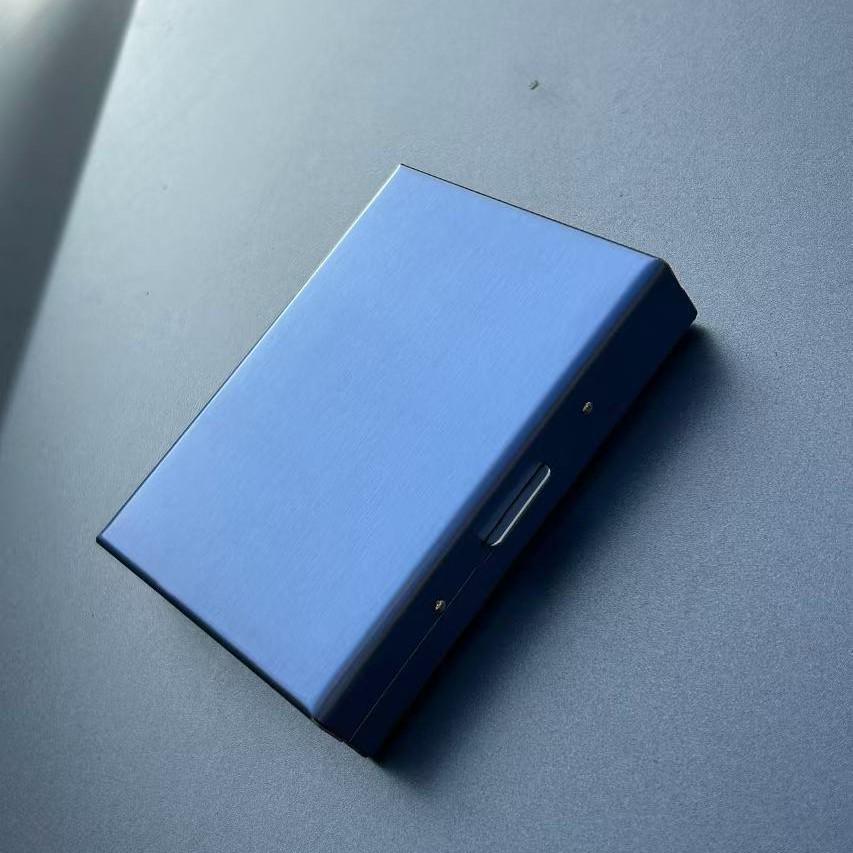 Stainless Steel Anti-Theft Accordion Card Wallet & Business Card Holder