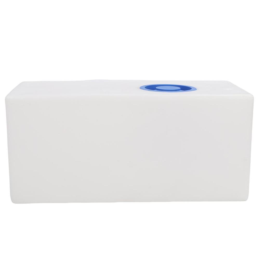 16 Gallon RV Water Storage Tank LLDPE 25.59x12.4x11.61in Portable Water Holding Container for Trailers Boats Yachts