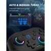 Wireless Controller for Switch OLED/Lite Console Pro Gamepad with 1000Mah Battery Programmable Turbo Function