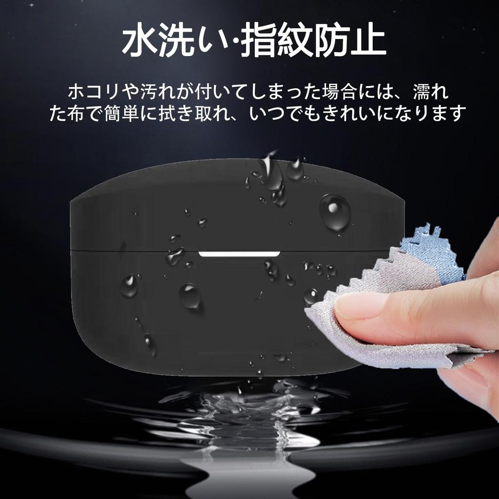 UIUIKA For SONY Case Sony Protective Cover Made of TPU Sony Case Drop Scratch Carabiner Lost Prevention WF-1000XM4 WF-1000XM4 WF-1000XM4 Prevention,