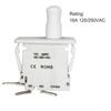 Push Button Pul-Push 3Pin Door Switch Pull Out To Lock Cheat Selflocking Function Door Switch 16A Refrigerator Door Switch
