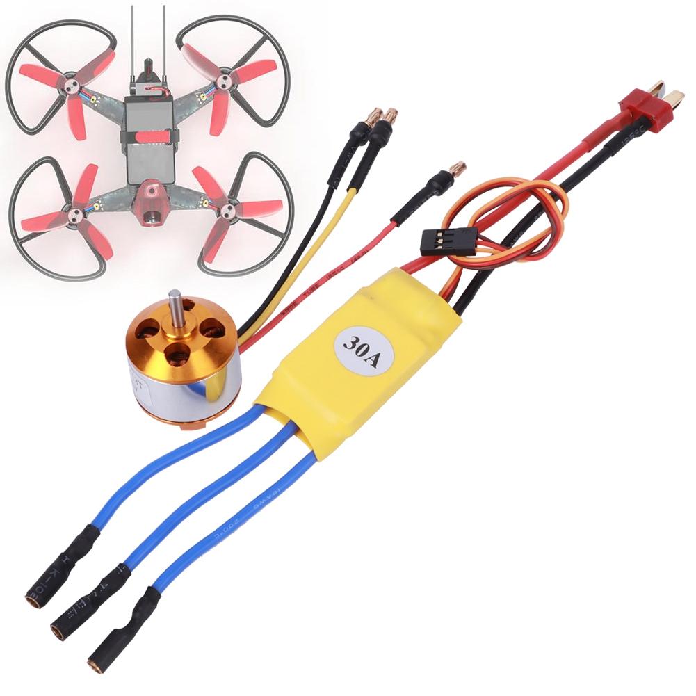 30A ESC Yellow A2212 KV1000 / KV1400 / KV2200 Brushless Motor for Remote Control Drone(A2212 KV2200