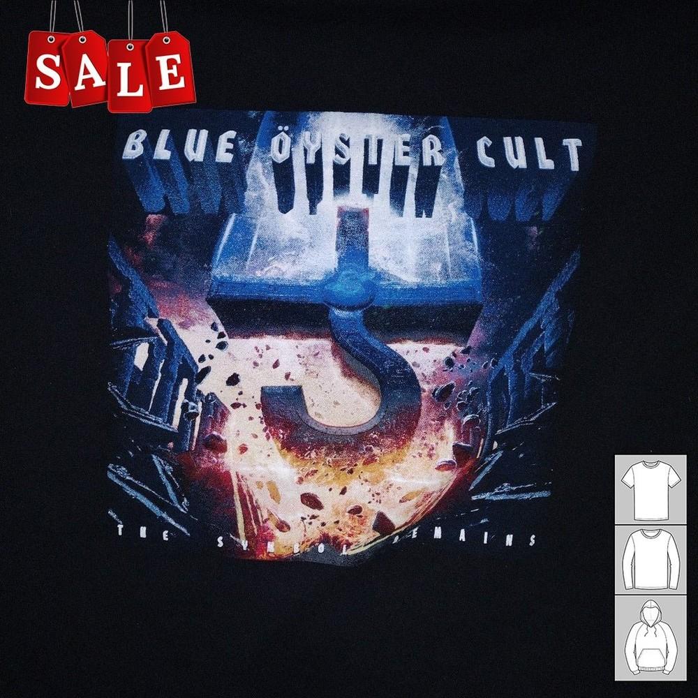 

New Blue Oyster Cult the symbol remain Gift For Fans Unisex All Size T-Shirt Unisex T-Shirt XL