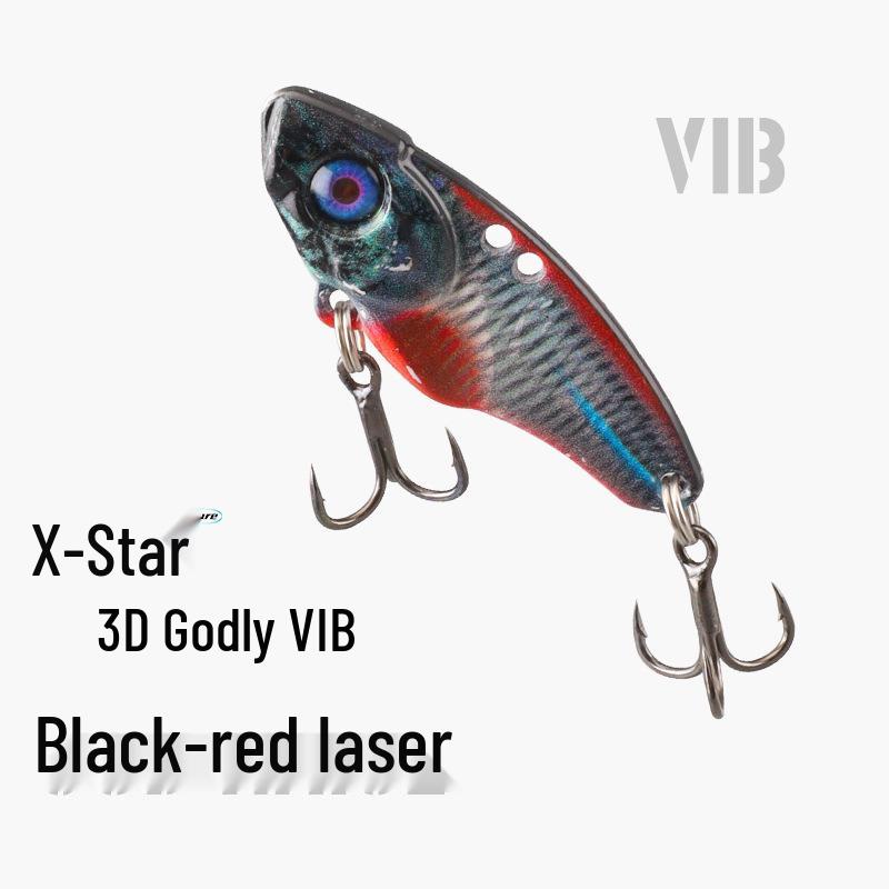 

3D Printed Topmouth Culter Mandarin Fish Metal VIB Lure - Long Cast, Thin Back, Cross-Border Fishing Bait 7g