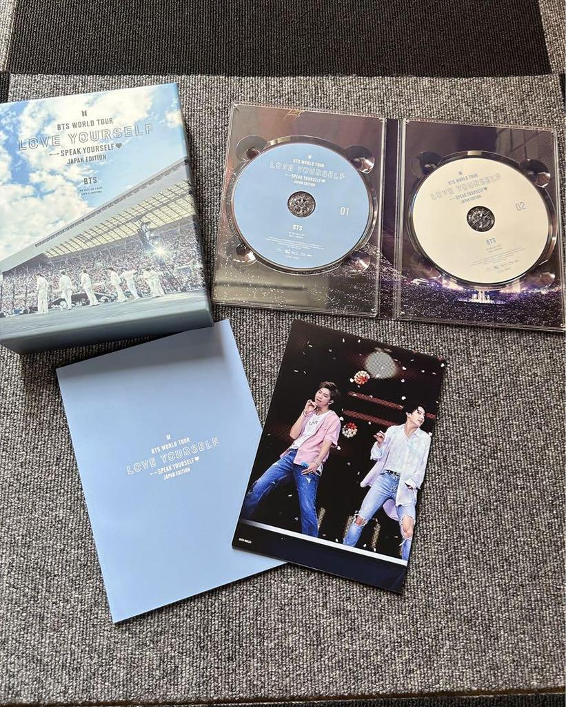 [USED] BTS Blu-ray MEMORIES LOVE YOURSELF 2-disc set