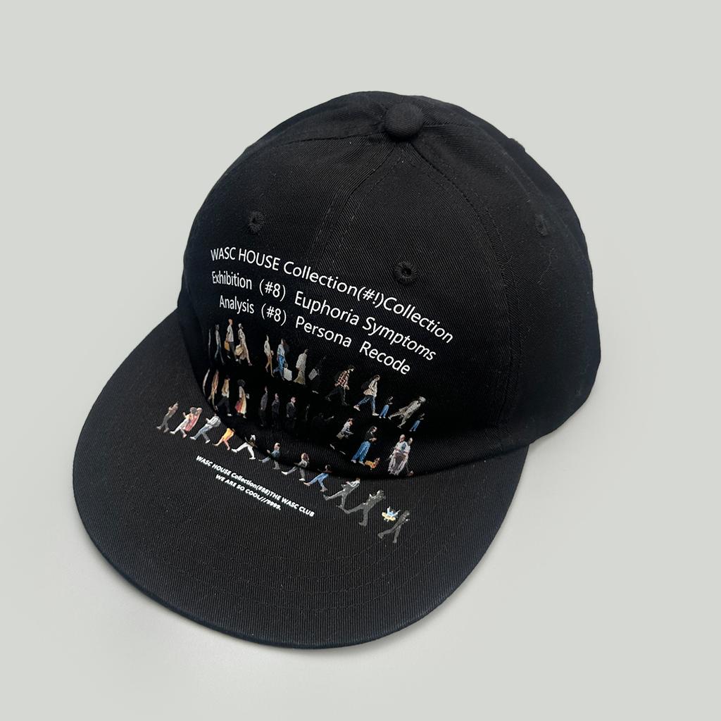 Four Seasons Niche Retro Alphabet Fun Baseball Cap Men'S And Women'S Shade Flat Eaves Personalized Outdoor Cap