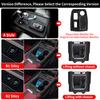 For Nissan  2024 2025 2026 Patrol Y62 Y63 Center Console Silicone Cover Anti-Scratch Protective Case for Cup Holder Armrest