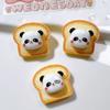 10Pcs New Cute Resin Mini Chef Panda Series Flat Back Manicure Parts Embellishments For Hair Bows Accessories
