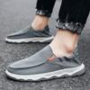 2024 Canvas Schuhe Herren Sommer Klassische Slipper Herren Freizeitschuhe Atmungsaktiv Walking Flach Herrenschuhe Zapatos Sneakers Übergröße