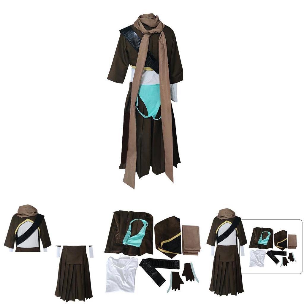 Undertale Insans Cosplay Costume Set For Anime Fans In Chinese-style Vintage