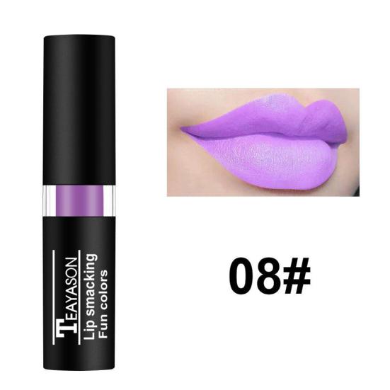 

TEAYASON Бархатная матовая губная помада Прочный водостойкий макияж для губ на Хэллоуин