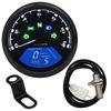 12000RPM Motorcycle Speedometer With Tachometer 1-4 Cylinders LCD Digital Gauge For Motorbike Motorcycle Sensor Set