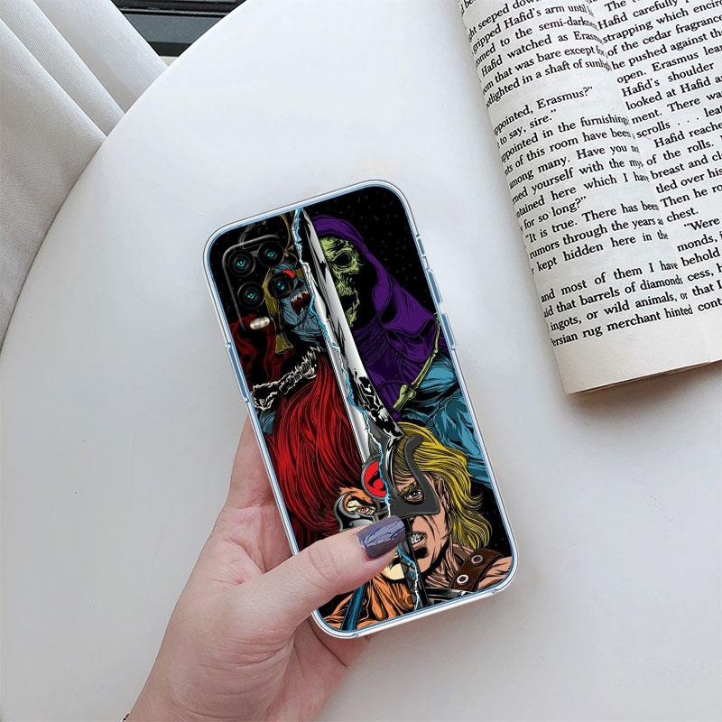 T-ThunderCats Transparente Handyhülle für Motorola Moto Edge 20 30 40 50 S30 Fusion Ultra Pro Neo Lite