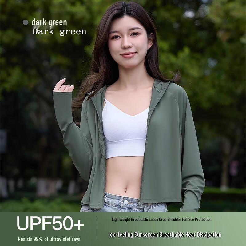 Women's UPF50+ Ice Silk Sun Protection Shawl Jacket