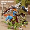 Non-Toxic 389+Pcs Dinosaurs World Building Blocks Toy Set Bricks Assembly Puzzle Model Creative Education Desk Display Gifts