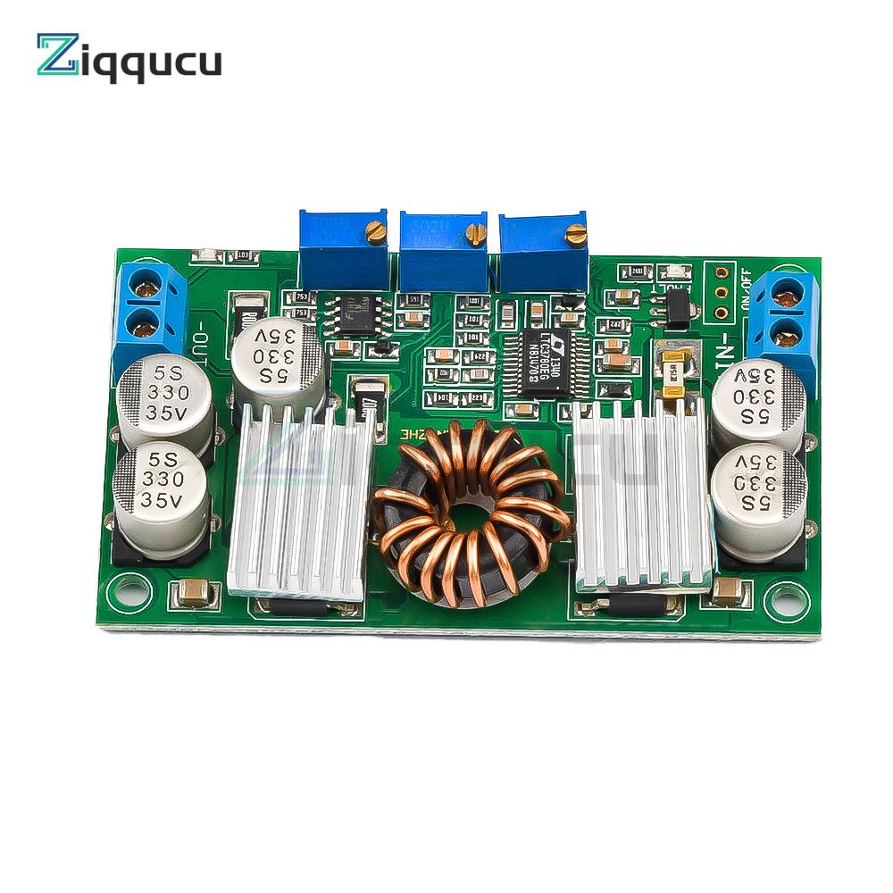 LTC3780 DC-DC 5V-32V to 1V-30V 10A Automatic Regulator Charging Module Step Up Down Power Supply Board Smart Electronics