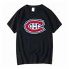 Montreal Canadiens Logo Aktivní Tričko Vtipné Tričko Americké Vintage Vyprané Prodyšné Unisex Mírně Pánské Univerzální Pružné