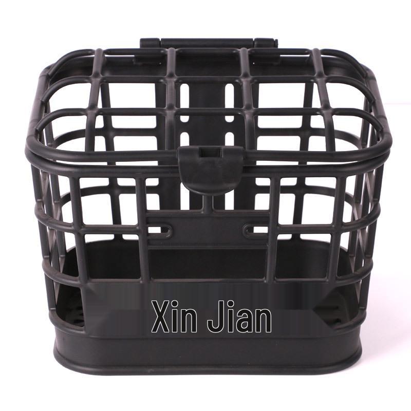 Electric Folding Bicycle with Shared Bike Basket for Vegetables