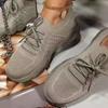 Sneakers, modische Plateauschuhe mit Schnürung für Damen, Sommer, Übergröße, flache Mesh-Sportschuhe, vulkanisierte Damenschuhe